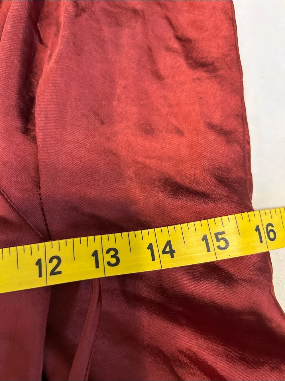 Nine West Rust-Orange Cold-Shoulder Wrap Maxi Dress